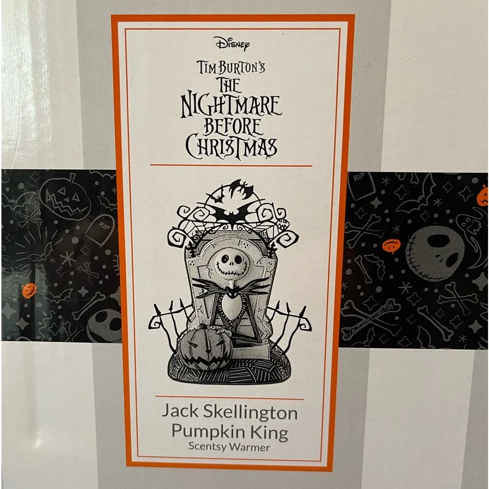 Scentsy Warmer The Nightmare Before Christmas Jack Skellington Halloween Sally